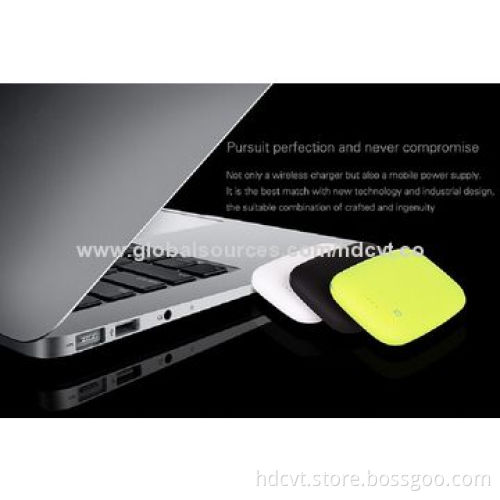 Wireless Charging Transmitter for Desktop, Support USB, 5V DC, 1A VoltageNew